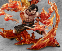 one-piece-luffy-ace-portraitofpirates-neo-maximum-figure-set-bond-between-brothers-20th-limited-ver image number 8