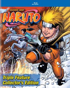 Naruto Triple Feature Collectors Edition Blu-ray