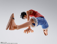 one-piece-monkey-d-luffy-sh-figuarts-action-figure-romance-dawn-ver image number 3
