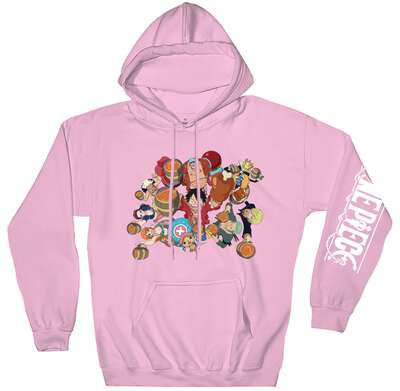 One Piece - Cast Cheers Hoodie - Crunchyroll Exclusive