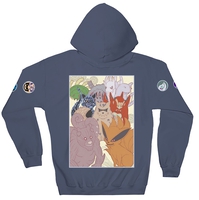 Naruto Shippuden - Bijyu Poster Color Hoodie - Crunchyroll Exclusive! image number 1