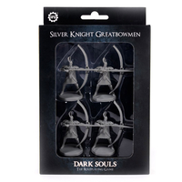 Dark Souls The Roleplaying Game Silver Knight Greatbowmen Miniature Set image number 1