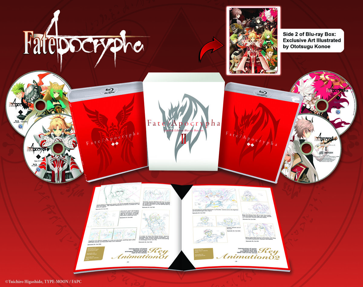 Fate/Apocrypha Box Set 2 Blu-ray | Crunchyroll Store