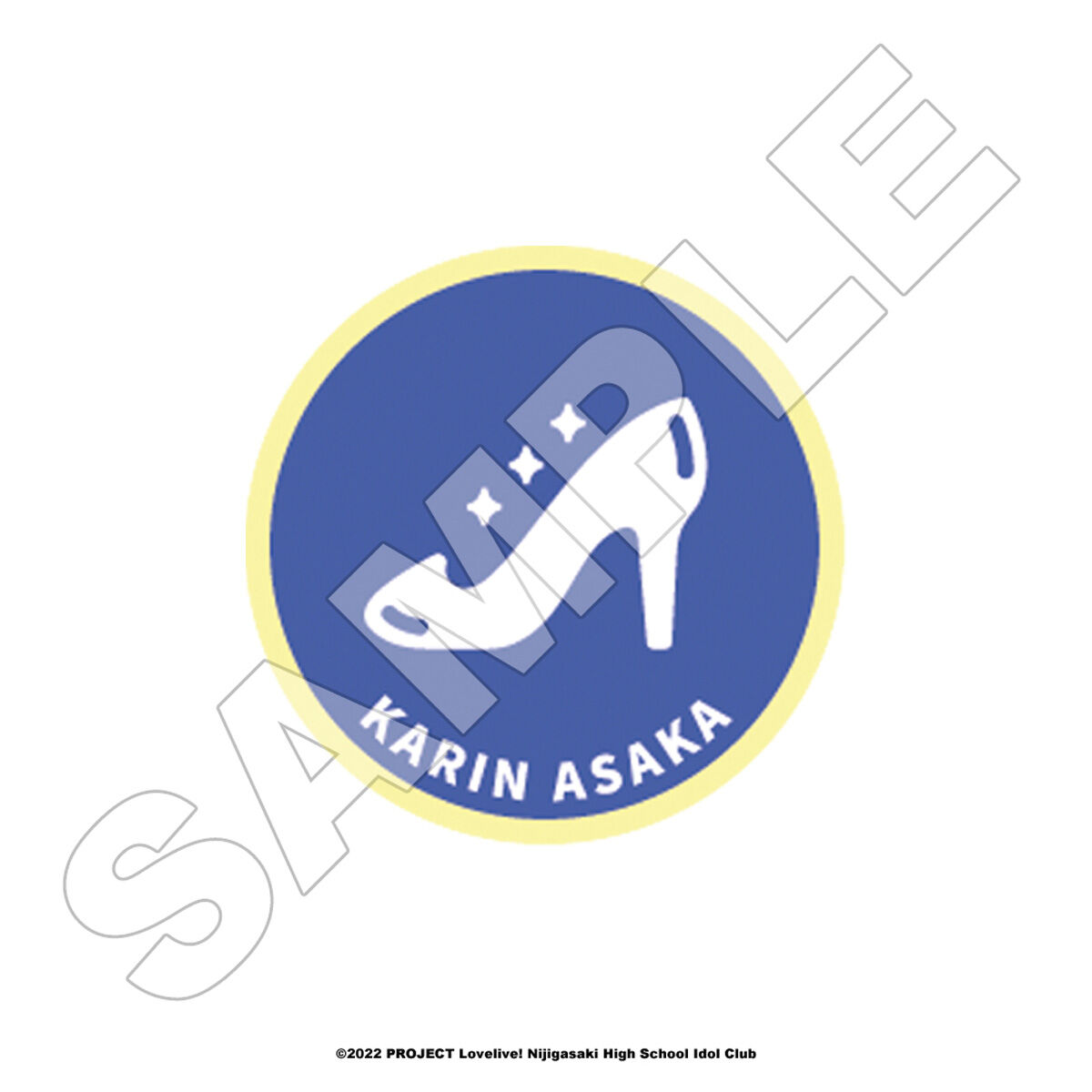 Karin Asaka Love Live! Nijigasaki High School Idol Club Icon Patch