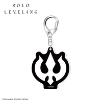 solo-leveling-hunters-association-emblem-acrylic-keychain image number 0