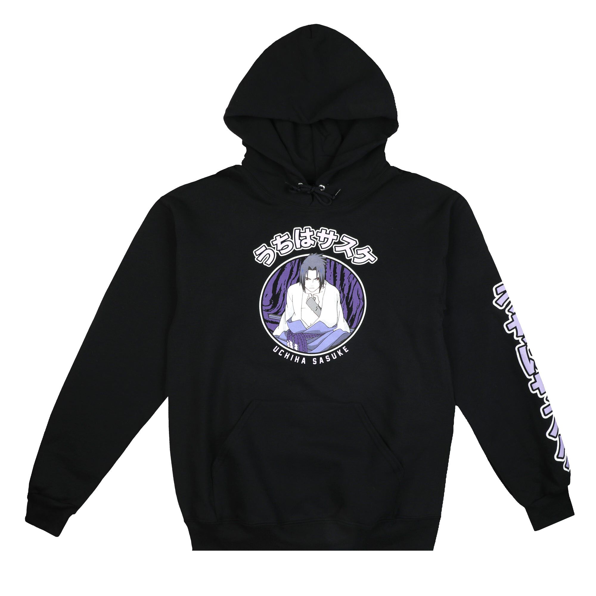Naruto Shippuden - Sasuke Round Kanji Hoodie