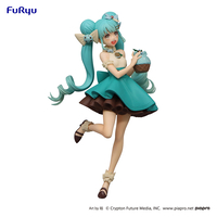 Hatsune Miku - Hatsune Miku Prize Figure (SweetSweets Series Chocolate Mint Ver.) (Re-run) image number 6