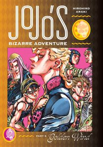 JoJo's Bizarre Adventure Part 5: Golden Wind Manga Volume 2 (Hardcover)