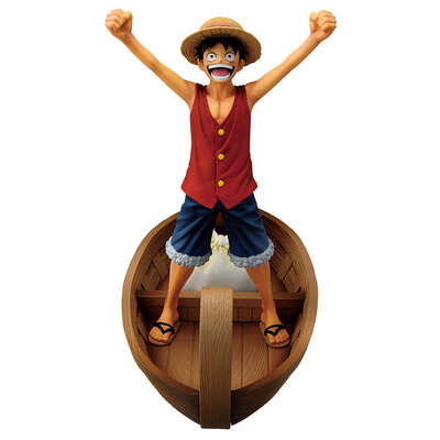 One Piece - Monkey D. Luffy Revible Moment ICHIBANSHO Figure (I'm Going to Become The King of the Pirates!!!! Ver.)