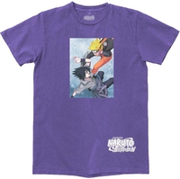 Naruto Shippuden - Naruto Sasuke Fight T-Shirt - Crunchyroll Exclusive! image number 1