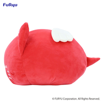 Red Cupid Nemuneko Cat Big Plush image number 3