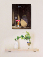 my-neighbor-totoro-meeting-totoro-500-piece-artboard-jigsaw-puzzle-canvas-style image number 2
