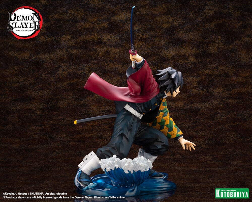 demon-slayer-kimetsu-no-yaiba-giyu-tomioka-18-scale-artfx-j-figure-rerun image number 7