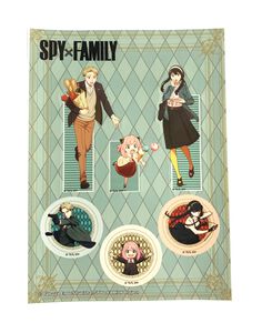 Spy x Family - Character Sticker Set