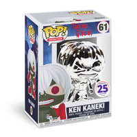 Tokyo Ghoul - Ken Kaneki Funko Pop! (Silver Chrome Ver.) image number 1