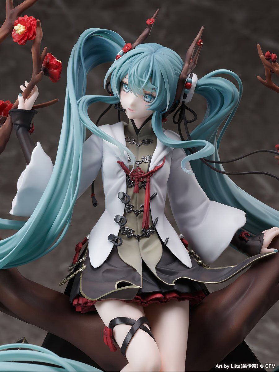 Hatsune Miku - Hatsune Miku 1/7 Scale Figure (2022 Chinese New Year Ver.) image number 4