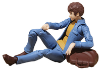 Mobile Suit Gundam - Amuro Ray & Fraw Bow Earth Federation 07 G.M.G. 1/18 Scale Action Figure Set image number 8
