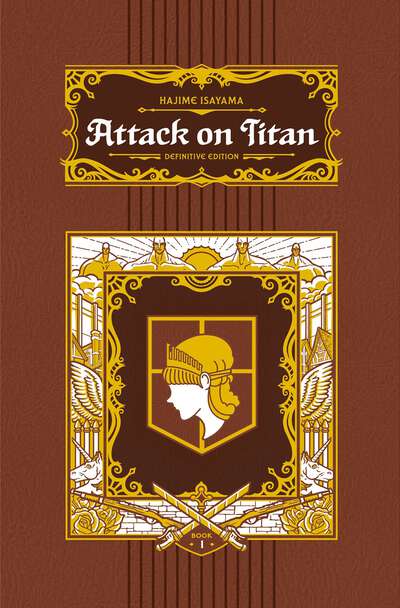 Attack on Titan Definitive Collection Volume 1 (Hardcover)