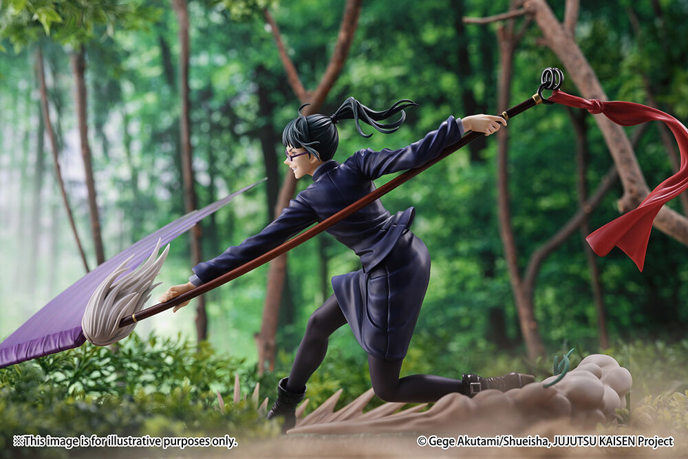 JUJUTSU KAISEN - Figurine Maki Zen'in &agrave; l'&eacute;chelle 1/7 (Shibuya Scramble Ver.) image number 13