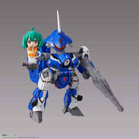 Macross Frontier - Ranka Lee & VF-25G Messiah Valkyrie Tiny Session Action Figure (Michael Use Ver.) image number 0