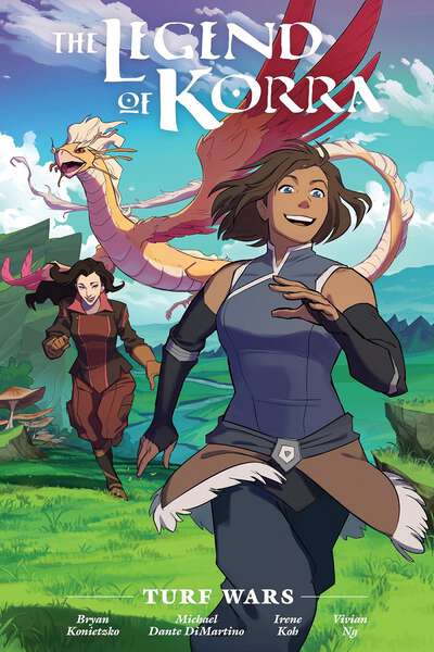 The Legend of Korra: Turf Wars Manga Library Edition (Hardcover)