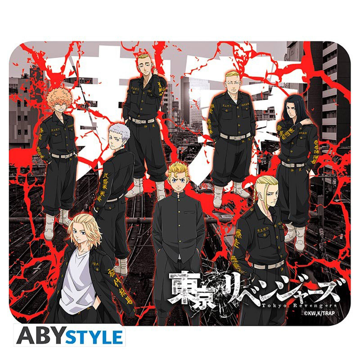 Takemichi & Toman Gang Tokyo Revengers Mouse Pad