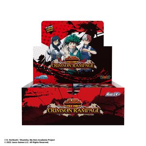 My Hero Academia - Collectible Card Game Series 2: Crimson Rampage Booster Box
