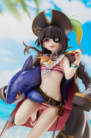 konosuba-megumin-17-scale-figure-light-novel-cosplay-on-the-beach-ver image number 1