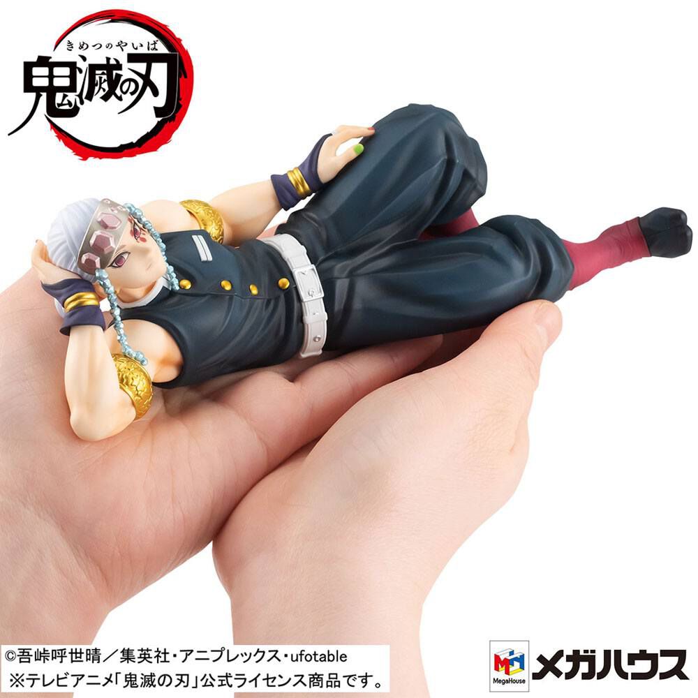 Demon-Slayer-Kimetsu-no-Yaiba-statuette-PVC-GEM-Uzui-san-Palm-Size-Edition-Deluxe-19-cm image number 1