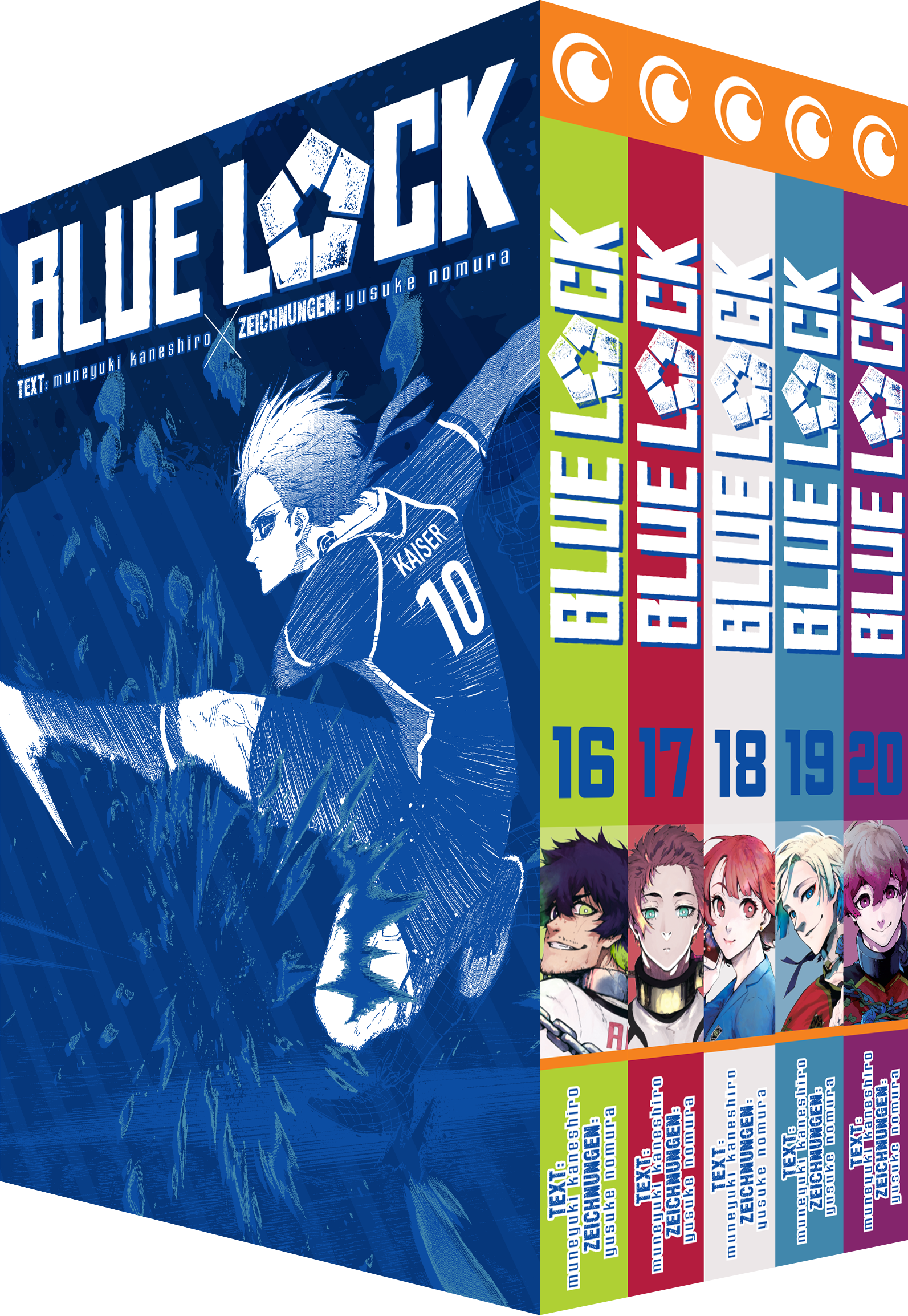 Blue Lock - Band 16-20 With Slipcase (Deutsch) image number 0