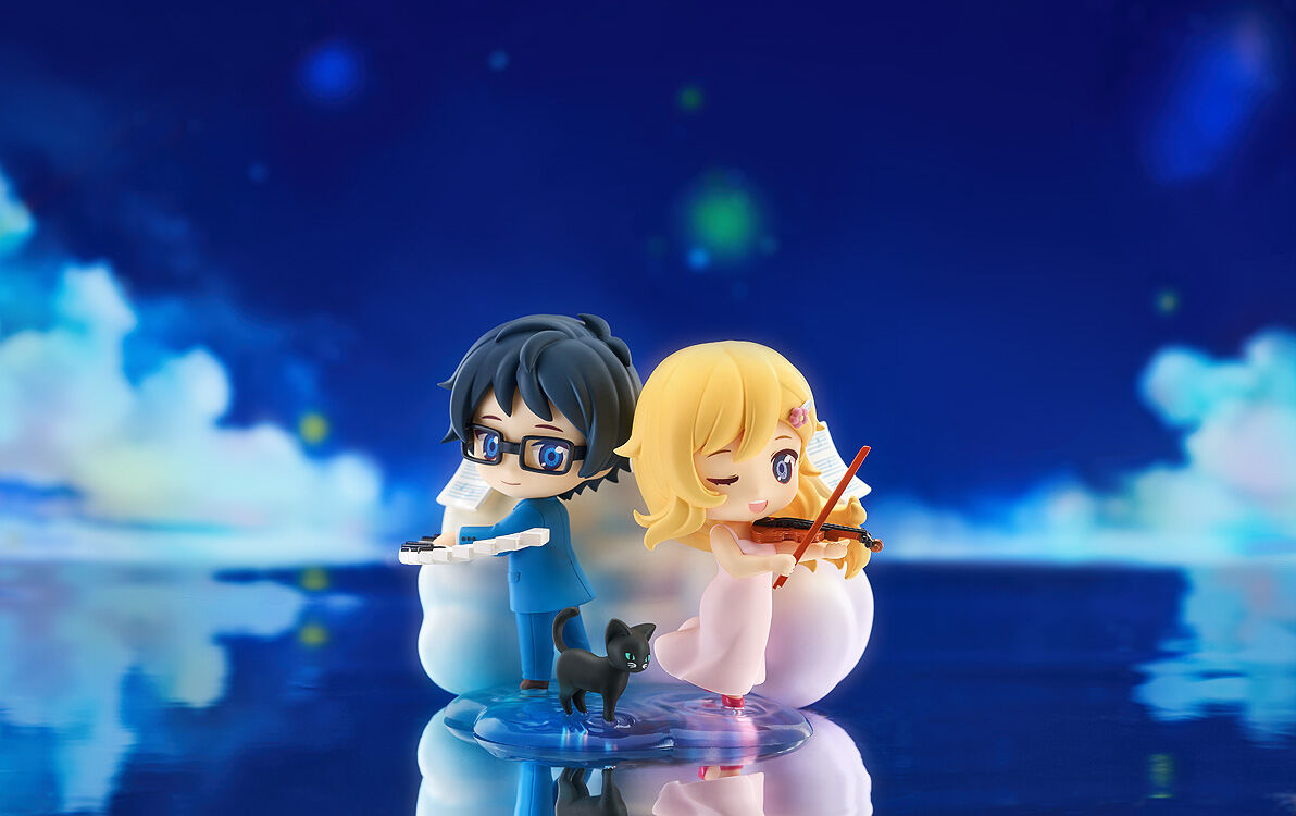 your-lie-in-april-kaori-miyazono-kousei-arima-qset-chibi-figure-set image number 1