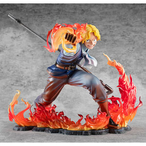 Sabo Fire Fist Inheritance Ver Portrait of Pirates One Piece Limited Edition Figure
