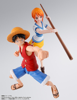 one-piece-monkey-d-luffy-sh-figuarts-action-figure-romance-dawn-ver image number 8