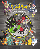 Pokemon Seek and Find: Legendary Pokemon Activity Book (Hardcover) image number 0