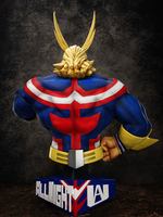 my-hero-academia-all-might-11-scale-bust-figure image number 9