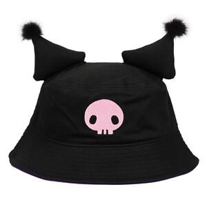 Sanrio - Kuromi Logo 3D Ears Bucket Hat