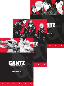 Gantz Manga Omnibus (1-3) Bundle