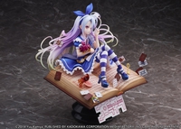 No Game No Life - Shiro 1/7 Scale Figure (Alice in Wonderland Ver.) image number 3