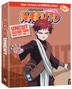 Naruto Season 4 Box Set 2 DVD Uncut