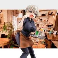 Uzaki-chan Wants to Hang Out! - Hana Uzaki 1/7 Scale Figure (Manga Cafe Asia Ver.) image number 8