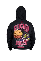 My Hero Academia x Hyperfly x NBA - Chicago Bulls All Might Hoodie image number 5