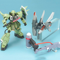 Mobile Suit Gundam SEED Destiny - Zaku Warrior + Blaze Wizard & Gunner Wizard 1/100 Model Kit image number 6