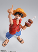 one-piece-monkey-d-luffy-sh-figuarts-action-figure-romance-dawn-ver image number 6