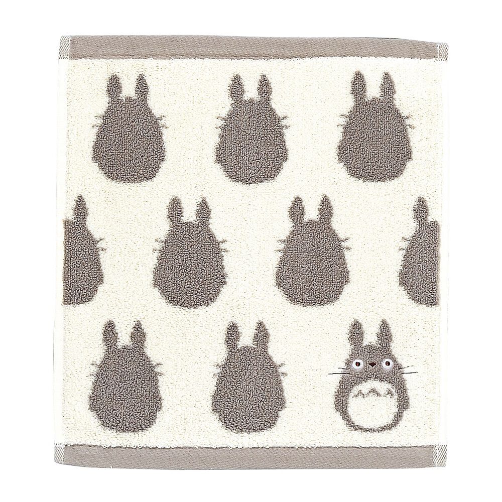 My Neighbor Totoro - O Totoro Silhouette Wash Towel | Crunchyroll 