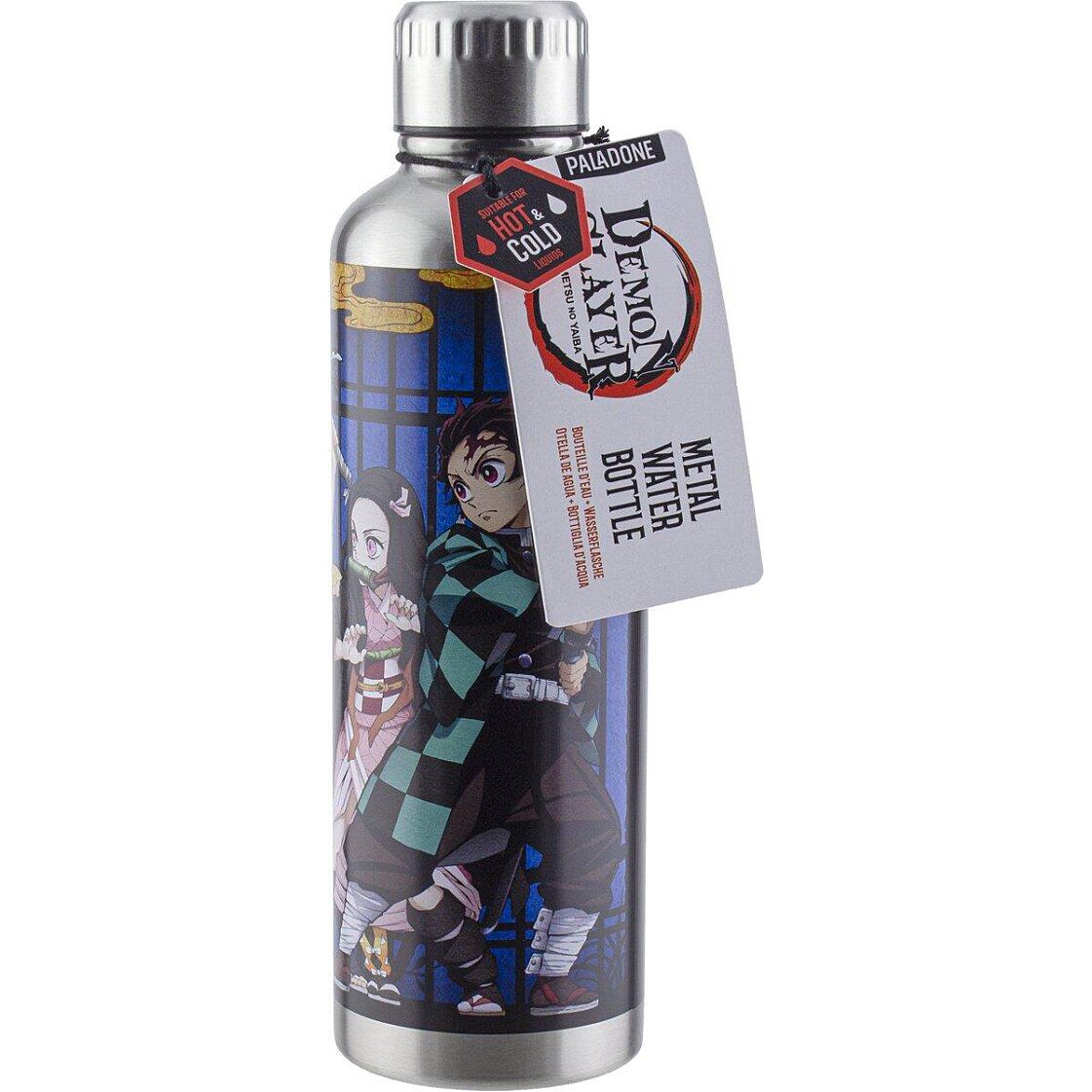 Demon Slayer Premium Metal Water Bottle image number 1