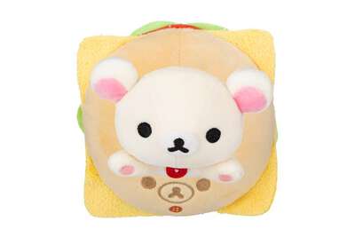 Rilakkuma - Bagel Korilakkuma 6 Inch Plush