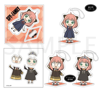 Spy x Family - Anya Forger Acrylic Stand Keychain (With Bonus Stickers) image number 0
