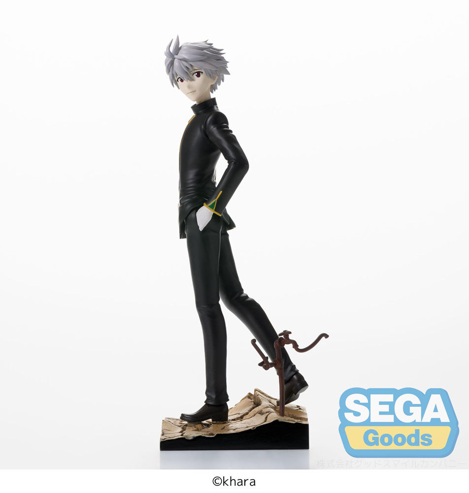Evangelion-3-0-1-0-Thrice-Upon-a-Time-statuette-PVC-Vignetteum-SPM-Kaworu-Nagisa-Commander-Suit-Ver-19-cm image number 6