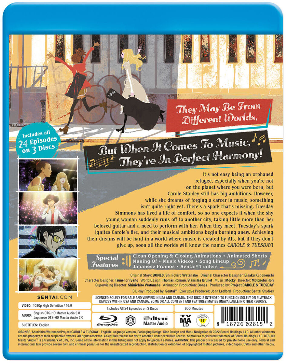 Carole & Tuesday Premium Box Set Blu-ray image number 5