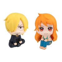 One-Piece-statuettes-PVC-Look-Up-Nami-Sanji-11-cm-with-gift image number 3
